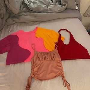 Selection of crop tops (CAN BE SOLD SEPARATELY)